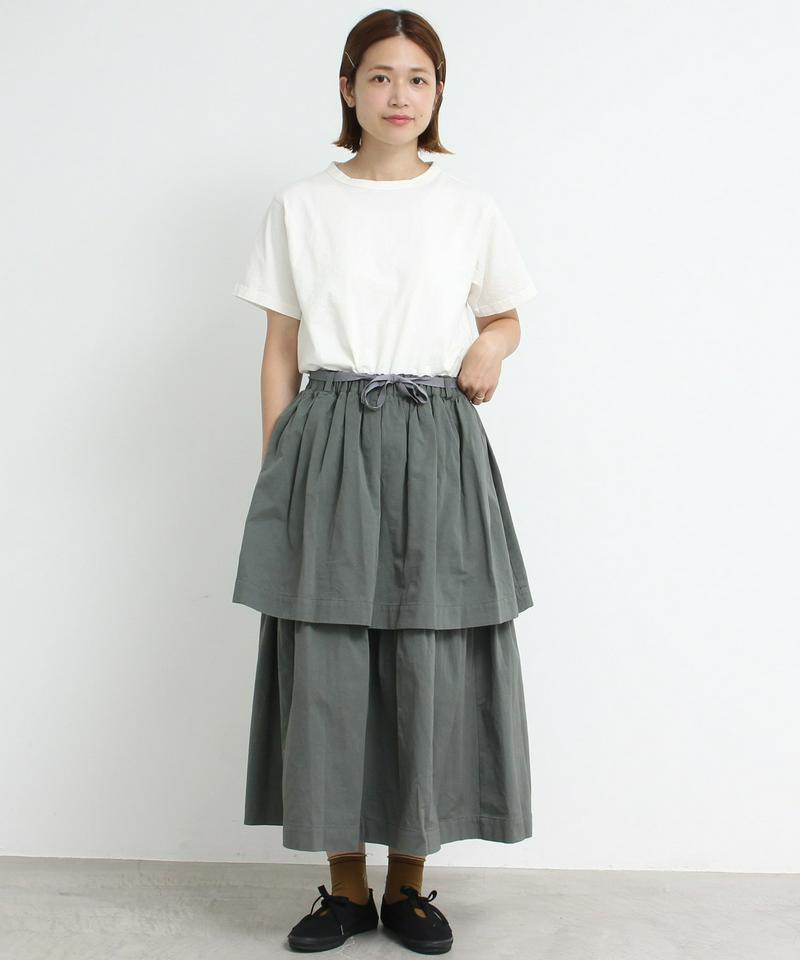 mat USAコットン 18/-天竺製品染めプルオーバー（mat quotidien）