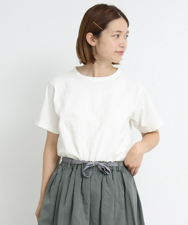 mat USAコットン 18/-天竺製品染めプルオーバー（mat quotidien）