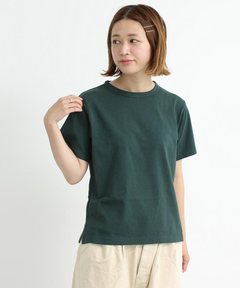 mat USAコットン 18/-天竺製品染めプルオーバー（mat quotidien）