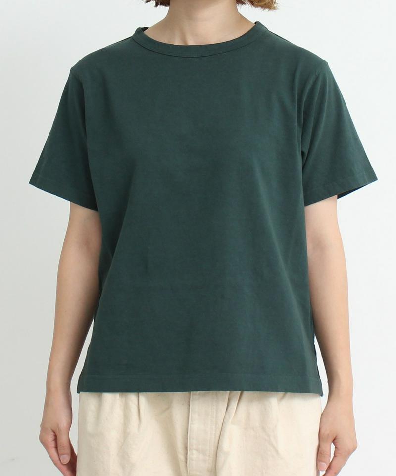 mat USAコットン 18/-天竺製品染めプルオーバー（mat quotidien）