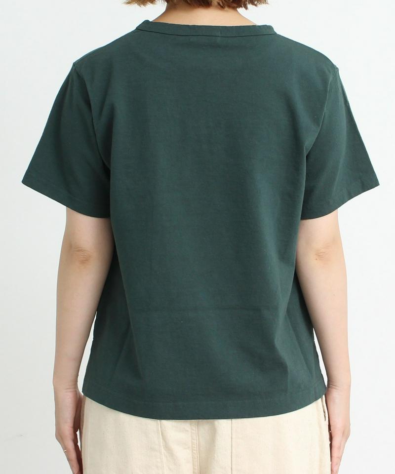 mat USAコットン 18/-天竺製品染めプルオーバー（mat quotidien）