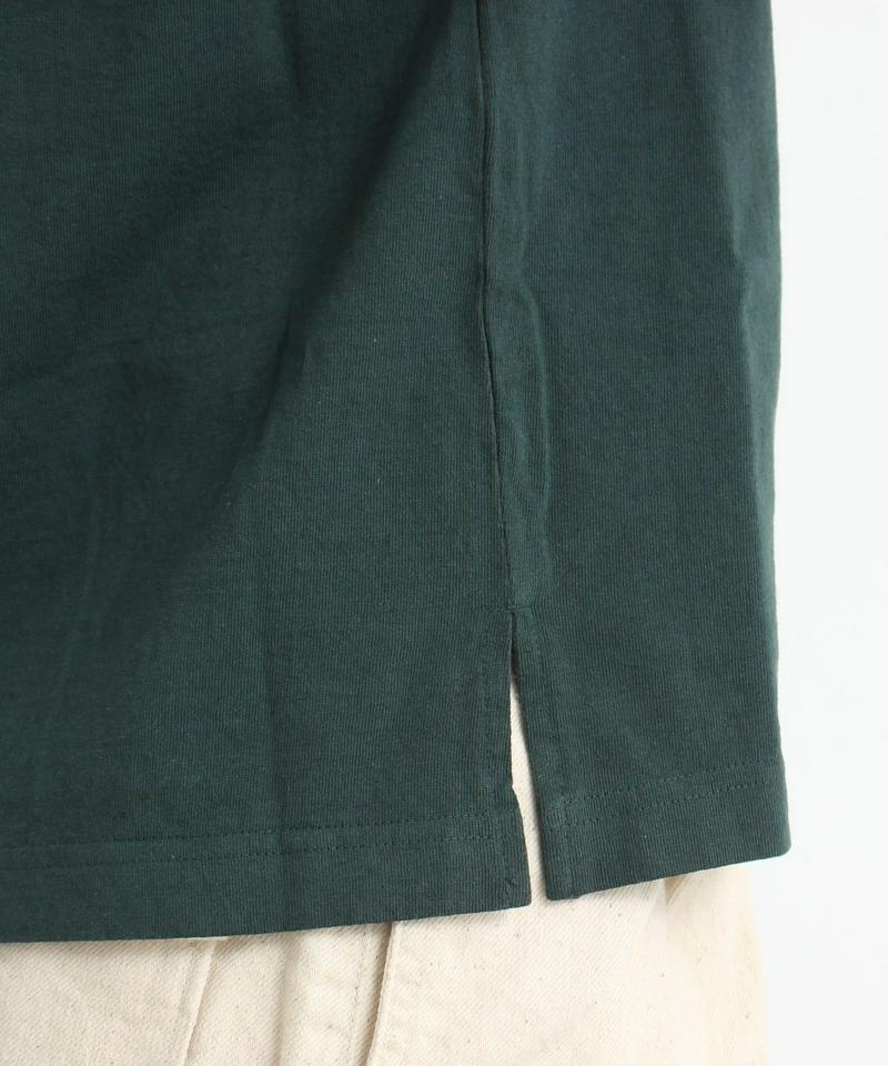 mat USAコットン 18/-天竺製品染めプルオーバー（mat quotidien）