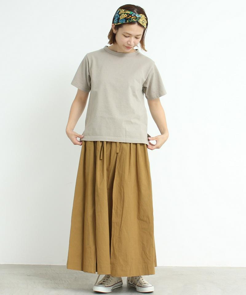 mat USAコットン 18/-天竺製品染めプルオーバー（mat quotidien）