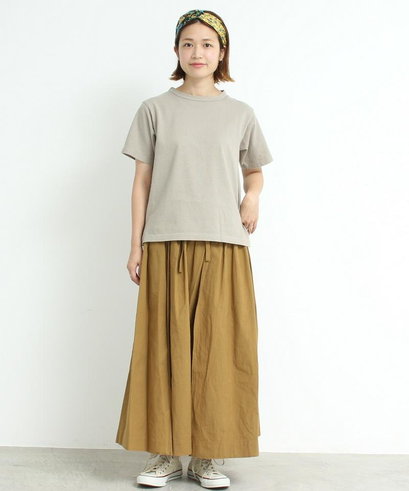 mat USAコットン 18/-天竺製品染めプルオーバー（mat quotidien）