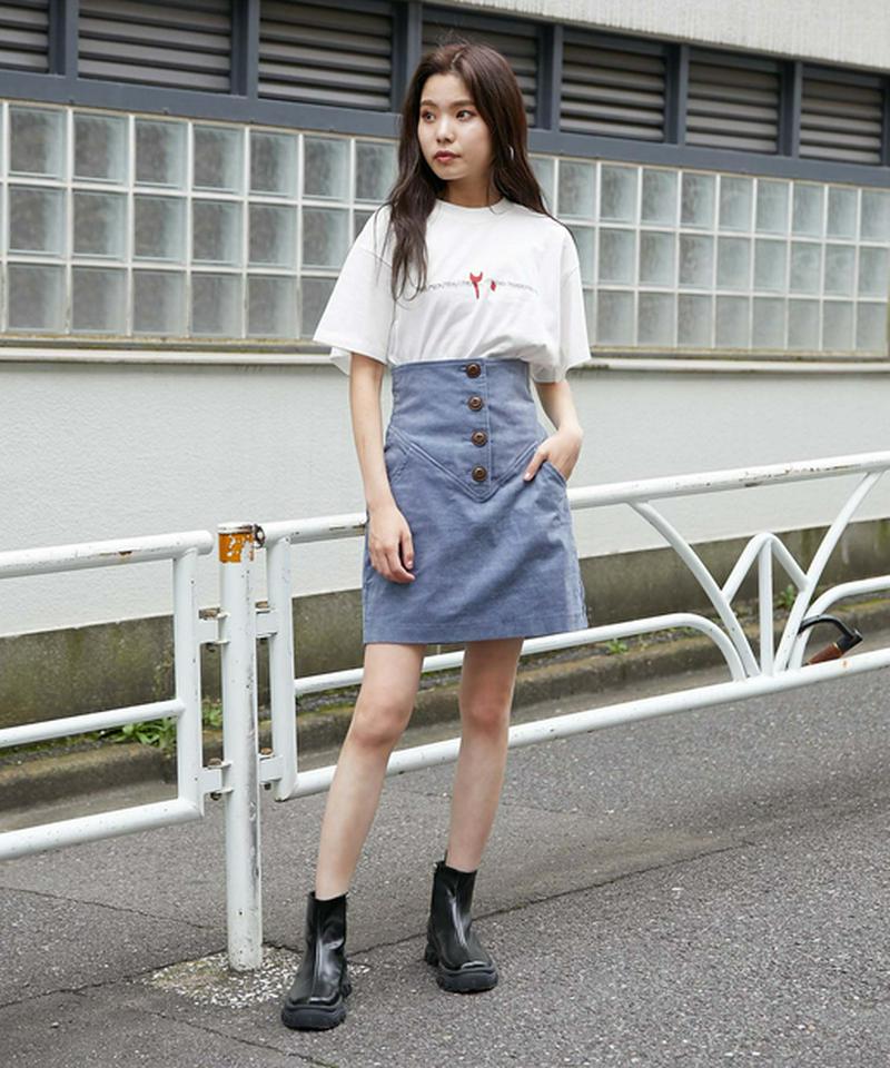 コーデュロイミニスカートショーパン