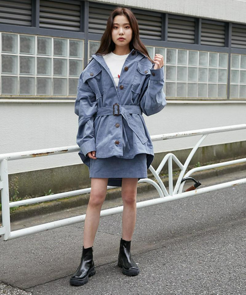 コーデュロイミニスカートショーパン