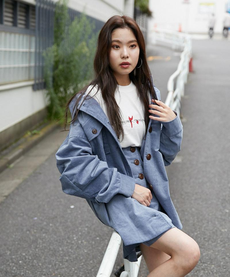 コーデュロイミニスカートショーパン