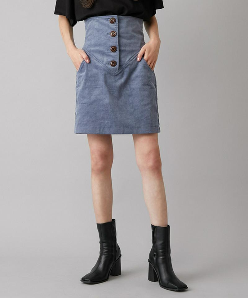 コーデュロイミニスカートショーパン