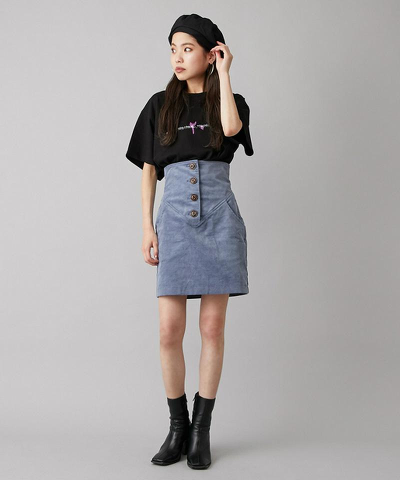 コーデュロイミニスカートショーパン