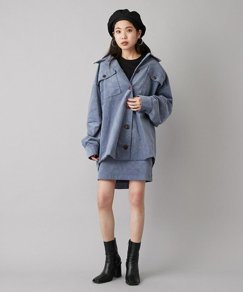 コーデュロイミニスカートショーパン