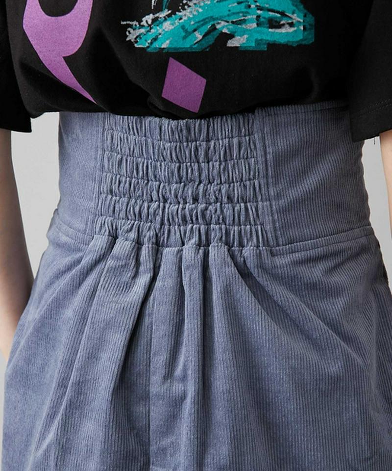 コーデュロイミニスカートショーパン