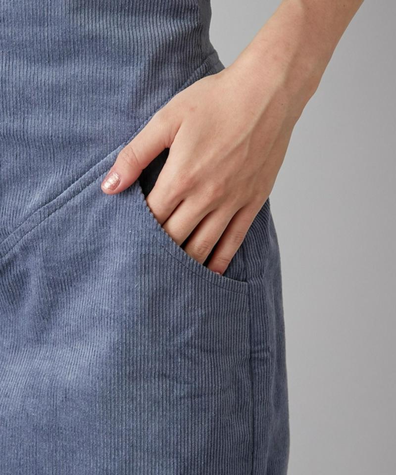 コーデュロイミニスカートショーパン