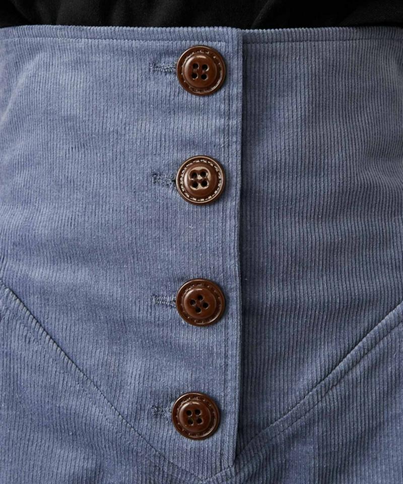 コーデュロイミニスカートショーパン