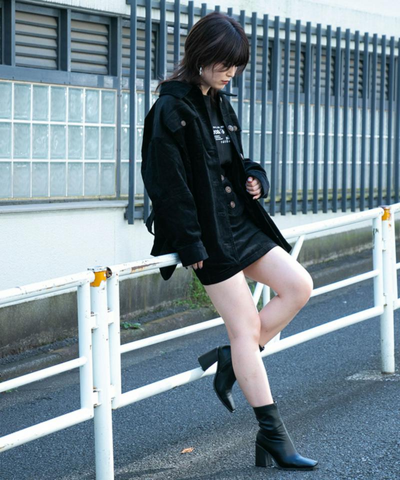 コーデュロイミニスカートショーパン