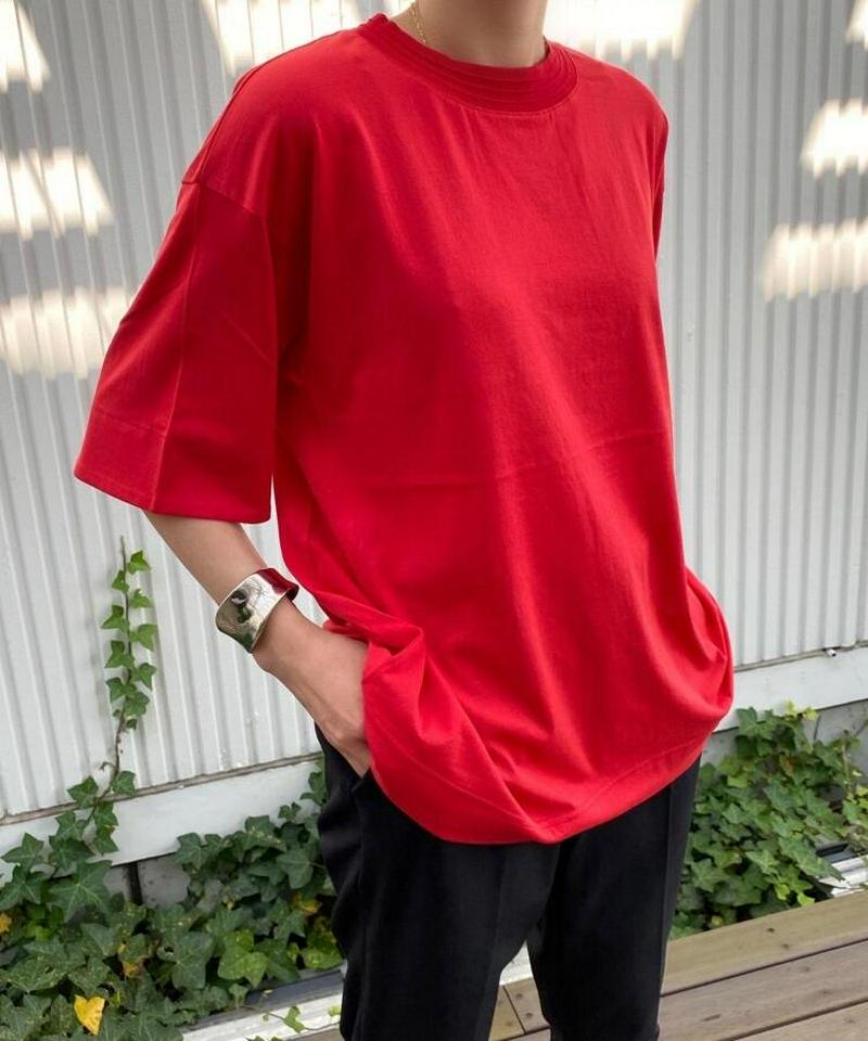 天竺オーバーシルエットTシャツ