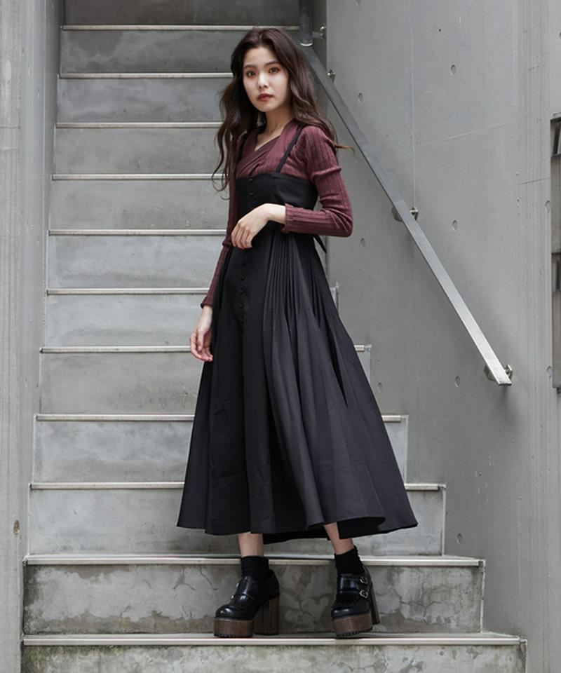 2WAYサイドプリーツスカート