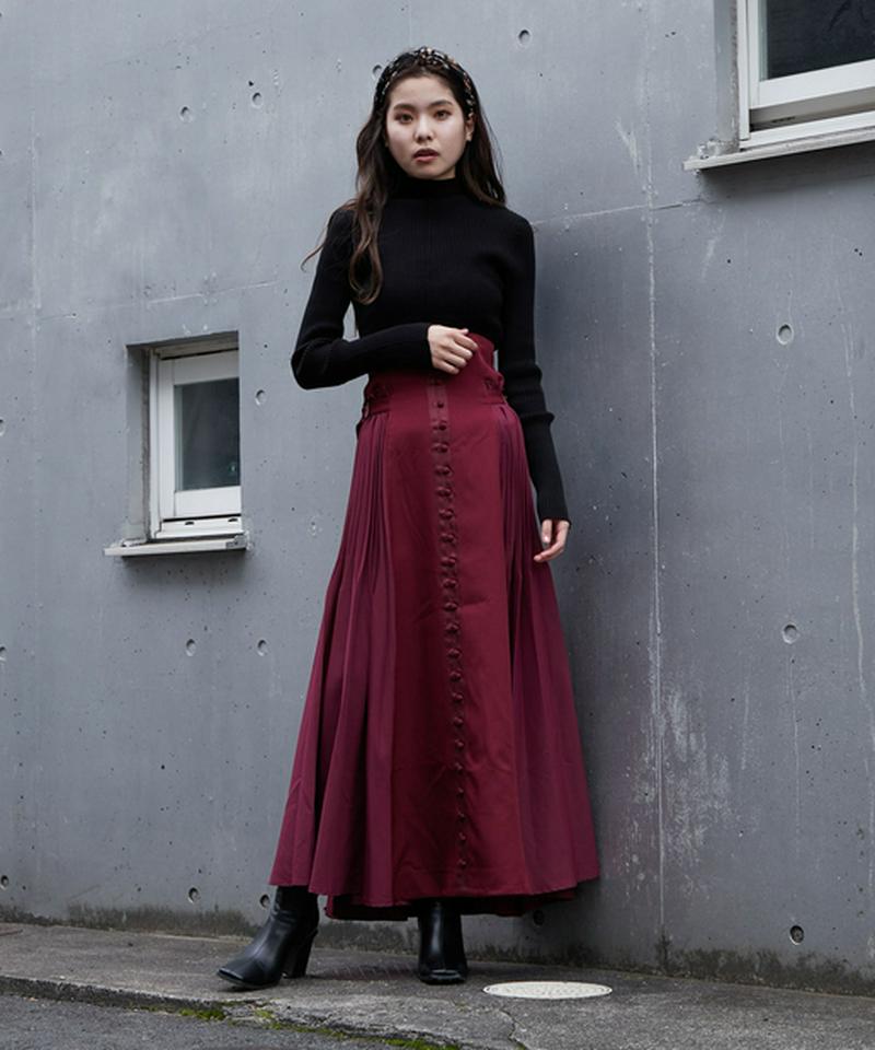 2WAYサイドプリーツスカート