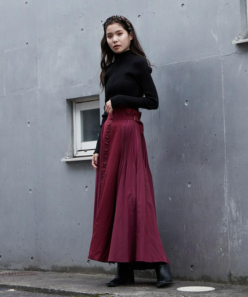 2WAYサイドプリーツスカート