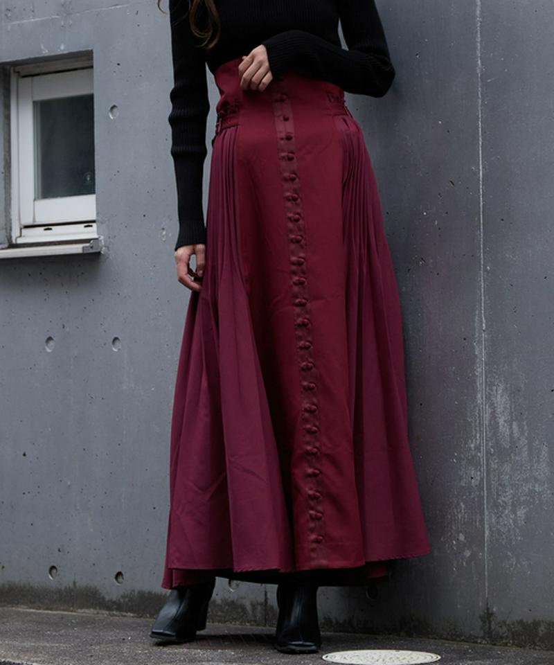 2WAYサイドプリーツスカート