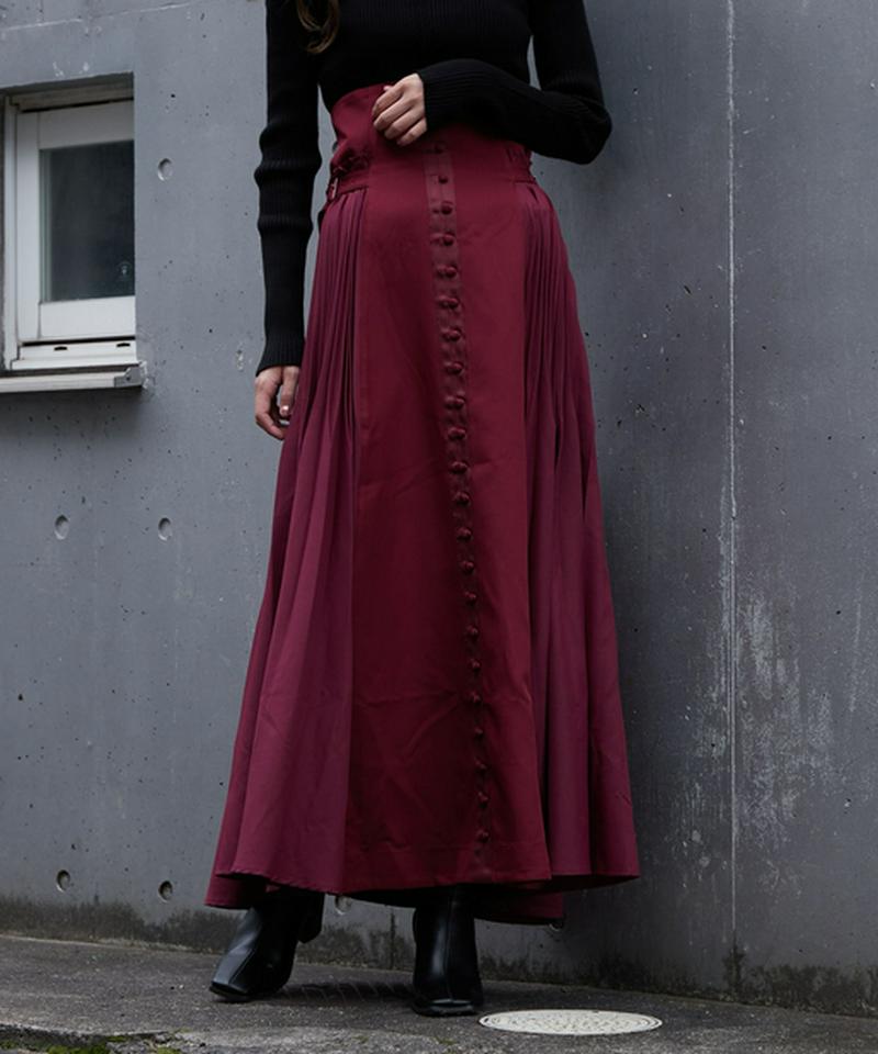 2WAYサイドプリーツスカート