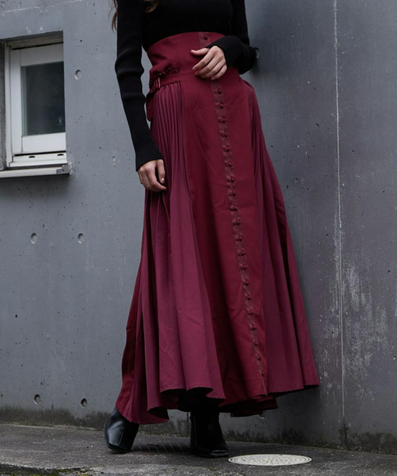 2WAYサイドプリーツスカート