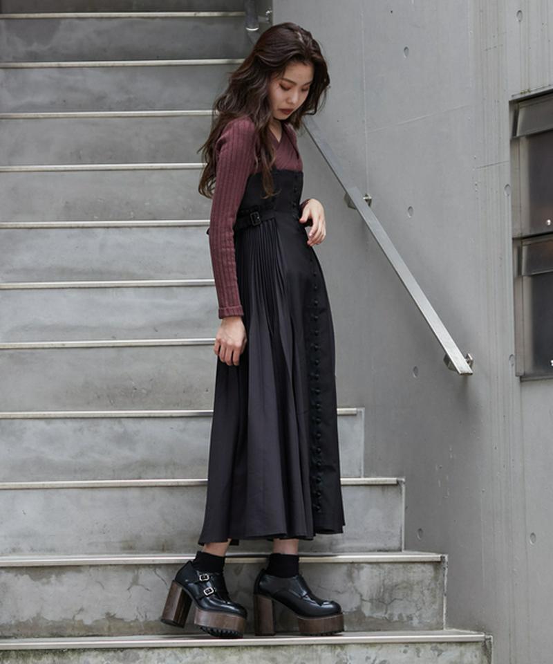 2WAYサイドプリーツスカート