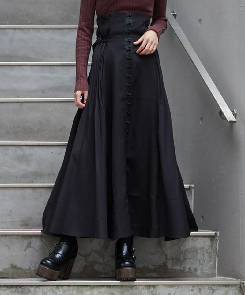 2WAYサイドプリーツスカート