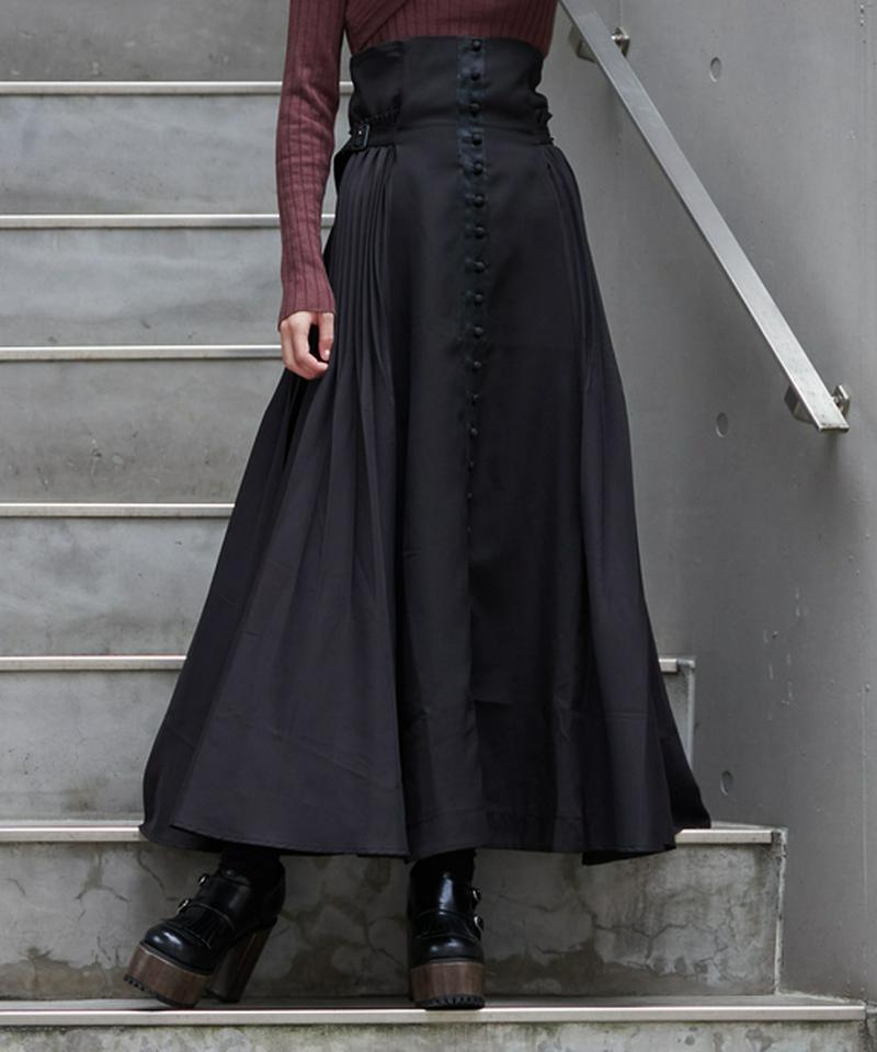 2WAYサイドプリーツスカート