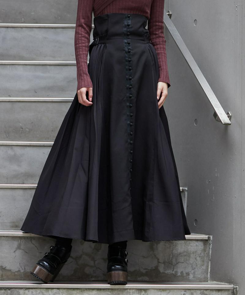 2WAYサイドプリーツスカート