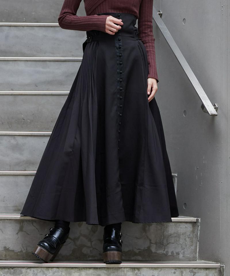 2WAYサイドプリーツスカート