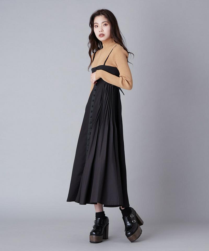 2WAYサイドプリーツスカート