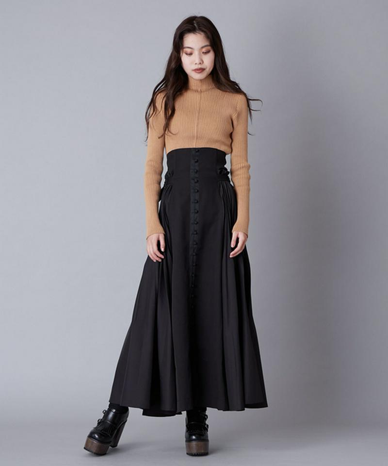 2WAYサイドプリーツスカート