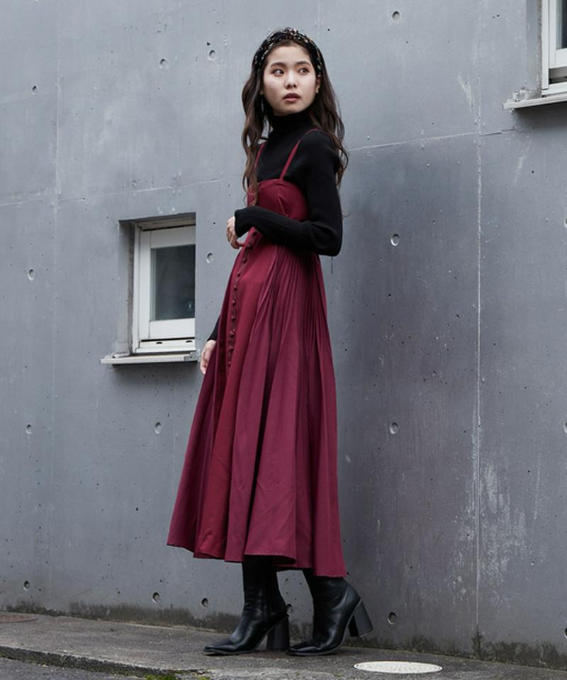 2WAYサイドプリーツスカート