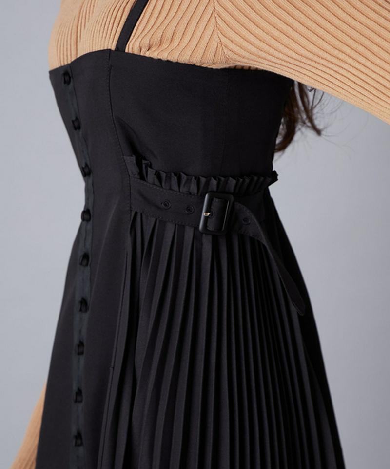 2WAYサイドプリーツスカート