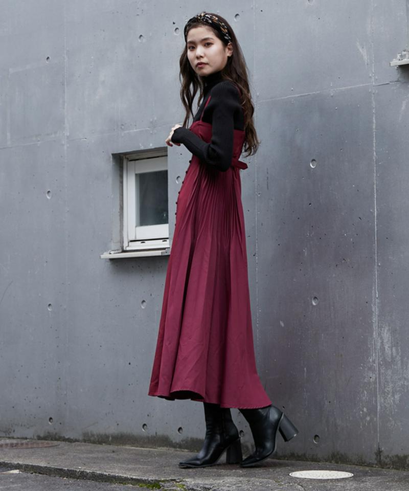 2WAYサイドプリーツスカート