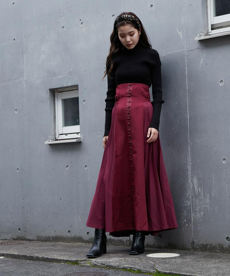 2WAYサイドプリーツスカート