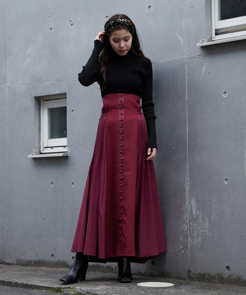 2WAYサイドプリーツスカート