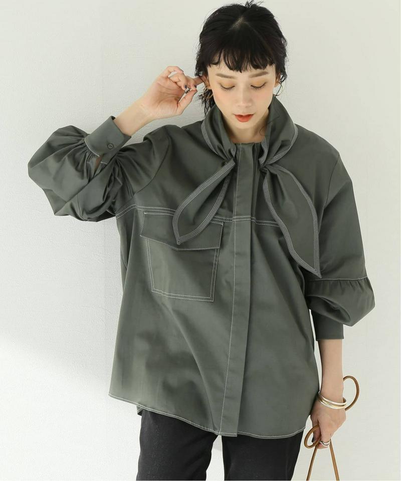 【Mykke Hofmann/ミケ・ホフマン】VOLUME BLOUSE：ブラウス（JOURNAL STANDARD relume）