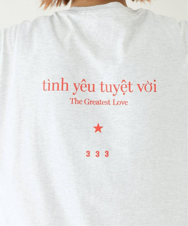 《追加》【333/バーバーバー】The Greatest Love TEE：Tシャツ◆（JOURNAL STANDARD relume）