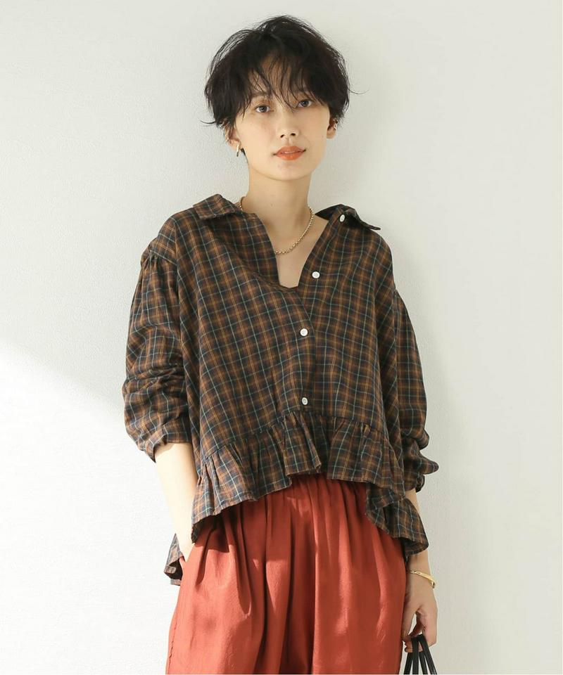 【GALLEGO DESPORTES/ギャレゴデスポート】 Frill Shirt：シャツ（JOURNAL STANDARD）