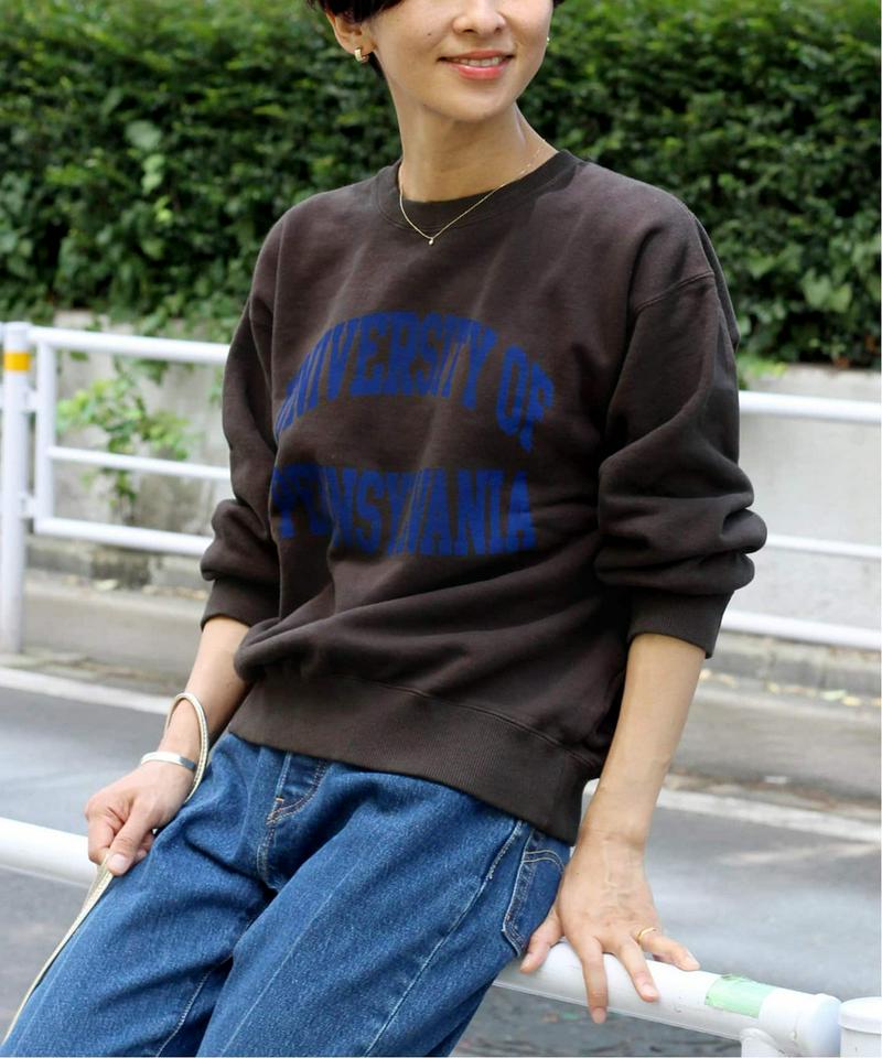 セイヒンゾメカレッジスウェット◆（JOURNAL STANDARD relume）
