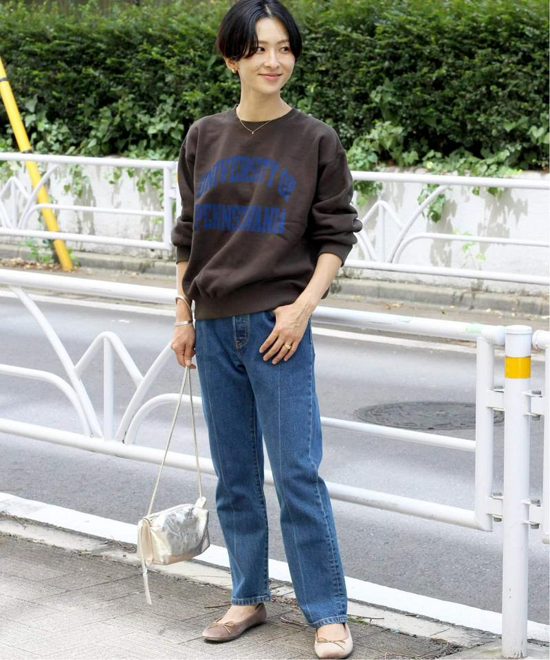 セイヒンゾメカレッジスウェット◆（JOURNAL STANDARD relume）