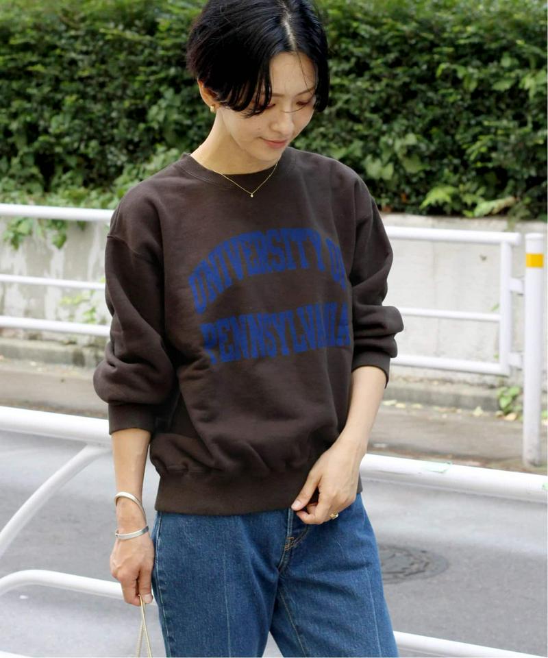 セイヒンゾメカレッジスウェット◆（JOURNAL STANDARD relume）