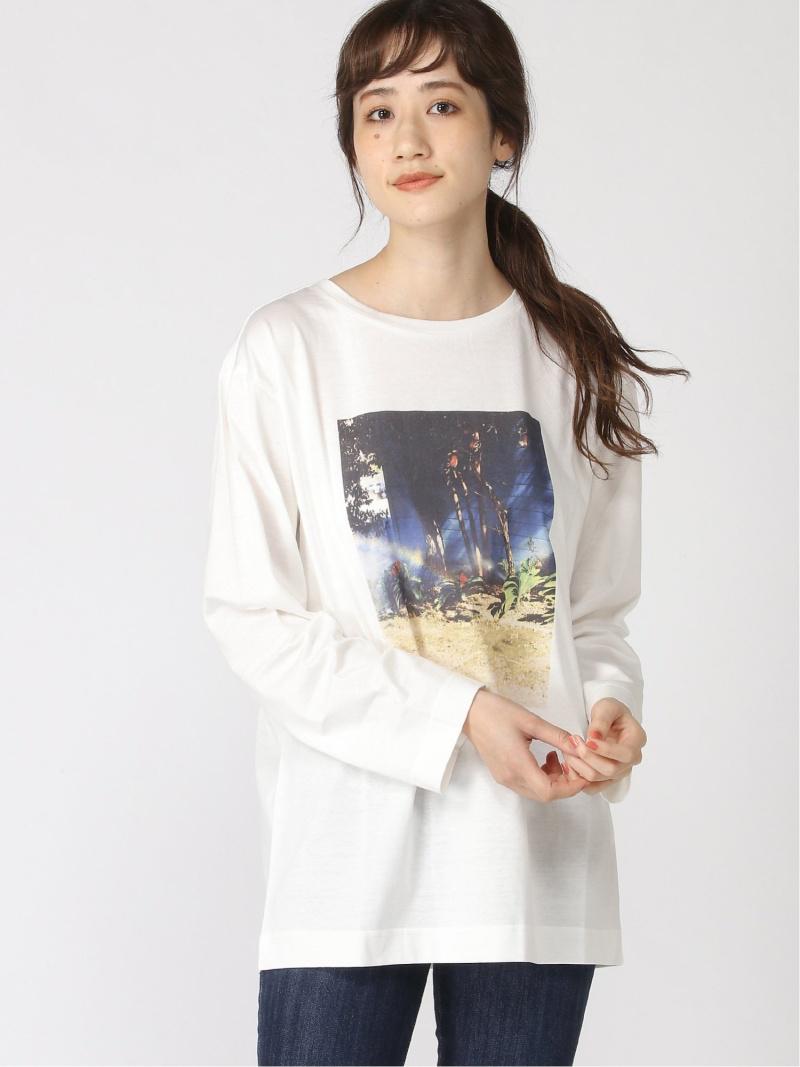 フォトプリントロングTシャツ