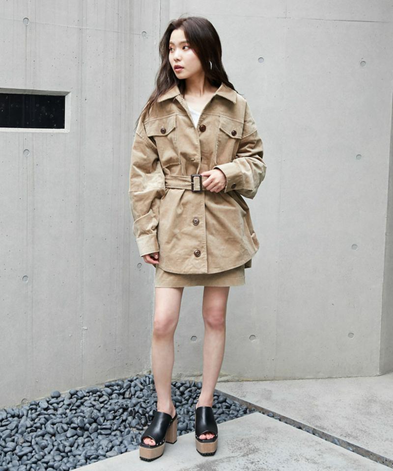 コーデュロイCPOシャツジャケット