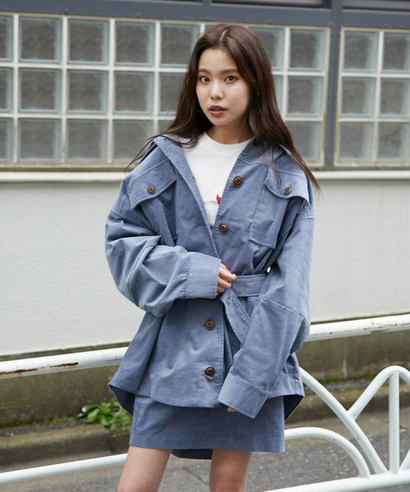 コーデュロイCPOシャツジャケット