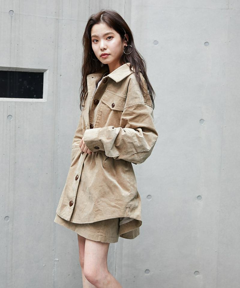 コーデュロイCPOシャツジャケット