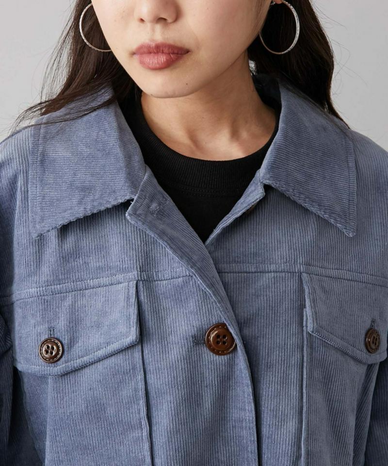 コーデュロイCPOシャツジャケット