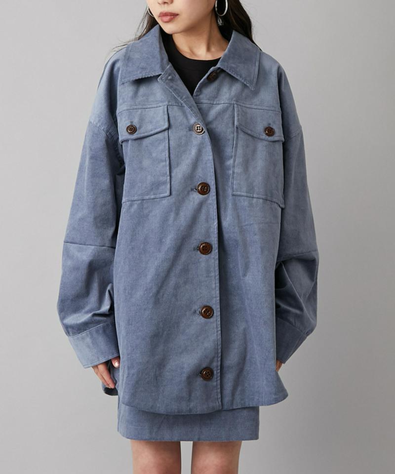 コーデュロイCPOシャツジャケット