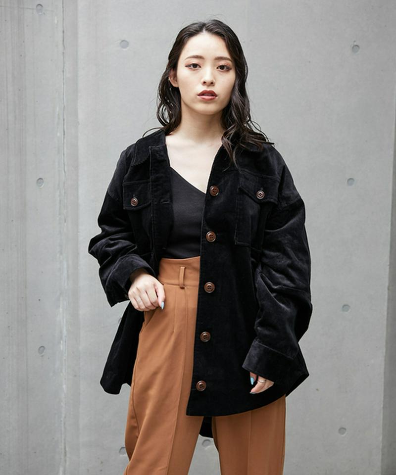 コーデュロイCPOシャツジャケット